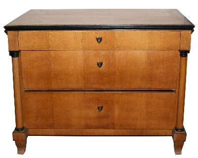 Bild Nr.1: 140-2934 Biedermeier Kommode.: (Möbel, Kommoden)