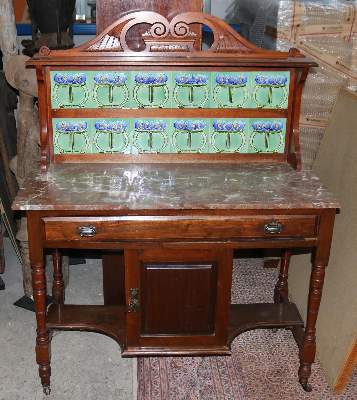 Bild Nr.2: 140-2936 Jugendstil Aufsatzkommode: (Möbel, Kommoden)