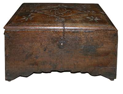 Bild Nr.1: 140-2991 Barocktruhe: (Möbel, Truhen)