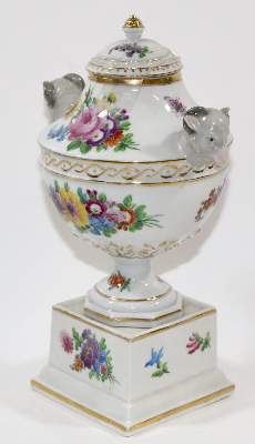 Bild Nr.1: 140-3023 Amphorenvase: (Porzellan u. Keramik)