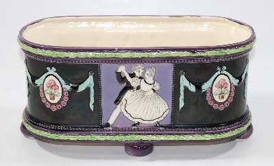 Bild Nr.1: 140-3040 Jardiniere Böhmen: (Porzellan u. Keramik)