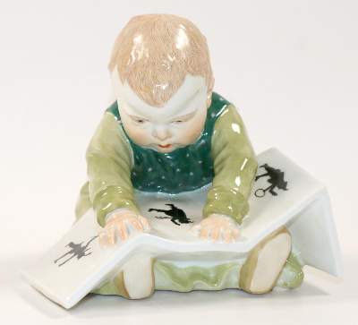 Bild Nr.2: 140-3044 Hentschelkind: (Porzellan u. Keramik, Meissen)