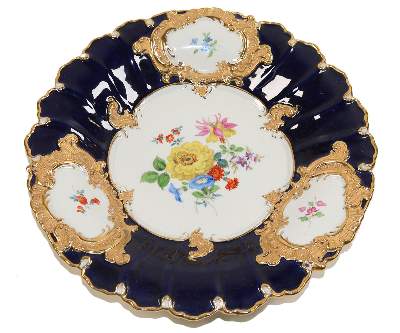 Bild Nr.1: 140-3045 Meissen Prunkteller.: (Porzellan u. Keramik, Meissen)