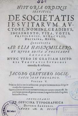 Bild Nr.1: 140-305 Hasenmüller,E.: (Alte Drucke, Handschriften und Theologie)