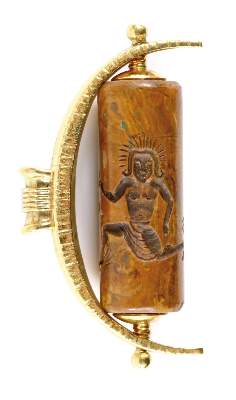Bild Nr.1: 140-3073 Hethitisches Rollsiegel: (Schmuck, Anhänger)