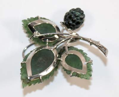 Bild Nr.2: 140-3080 Brombeerbrosche 750: (Schmuck, Broschen)