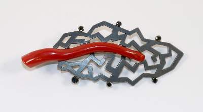 Bild Nr.1: 140-3084 Modernistenbrosche: (Schmuck, Broschen)