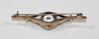 Bild Nr.2: 140-3092 Sowjetunion Art Deco Brosche.: (Schmuck, Broschen)