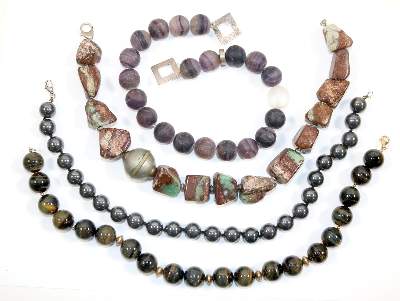 Bild Nr.2: 140-3106 Edelsteinketten: (Schmuck, Colliers)