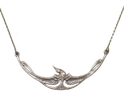 Bild Nr.1: 140-3108 Jugendstilcollier Pforzheim: (Schmuck, Colliers)