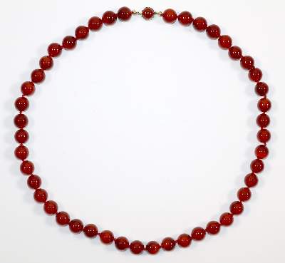 Bild Nr.1: 140-3112 Prächtiges Karneolcollier: (Schmuck, Colliers)