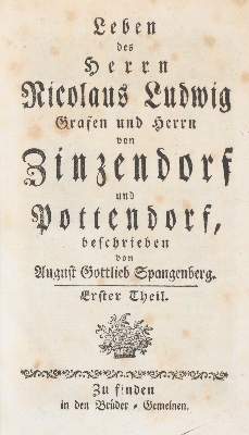 Bild Nr.1: 140-312 Spangenberg,A.G.: (Herrnhut)