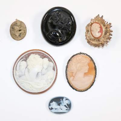 Bild Nr.1: 140-3122 Kameen.: (Schmuck, Kameen)