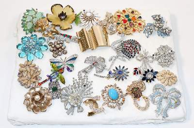 Bild Nr.4: 140-3128 Exzellente Sammlung: (Schmuck, Modeschmuck, 40er-50er Jahre)