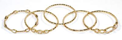 Bild Nr.1: 140-3129 Modeschmuck Armbänder: (Schmuck, Modeschmuck, 40er-50er Jahre)