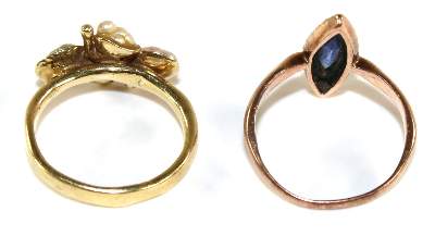 Bild Nr.3: 140-3151 Drei Damenringe: (Schmuck, Ringe)