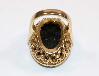 Bild Nr.3: 140-3156 Kameenring Gelbgold 18k.: (Schmuck, Ringe)