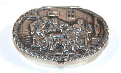 Bild Nr.1: 140-3188 Silberdose, Pillendose.: (Silber, Dosen)