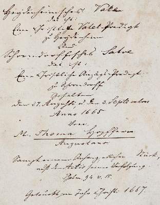Bild Nr.2: 140-319 (Hopffer,T.).: (Alte Drucke, Handschriften und Theologie)