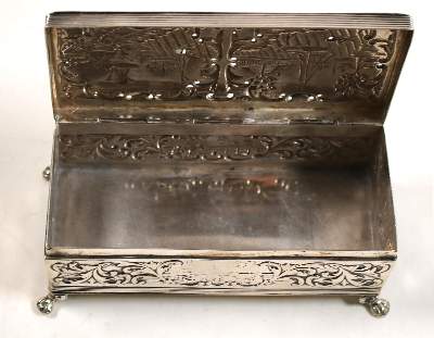 Bild Nr.2: 140-3191 Tabaksdose Holland: (Silber, Dosen)