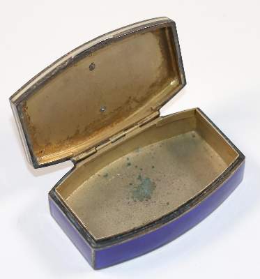 Bild Nr.2: 140-3193 Wien Emailledose: (Silber, Dosen)