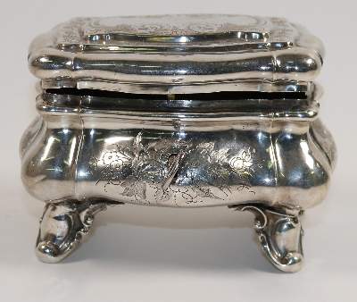 Bild Nr.4: 140-3196 Zuckerdose wohl: (Silber, Dosen)