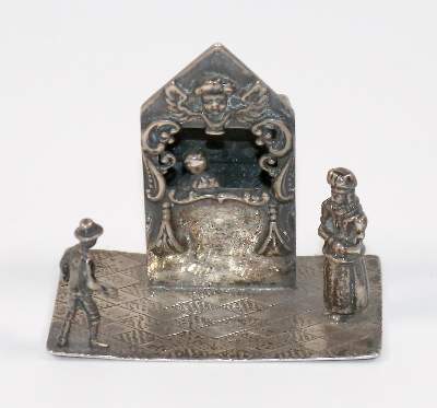 Bild Nr.1: 140-3219 Puppentheater,: (Silber, Miniaturen)