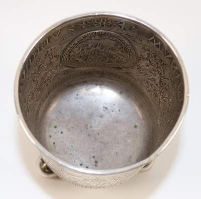 Bild Nr.3: 140-3231 Münzbecher mit Martin Luther: (Silber)