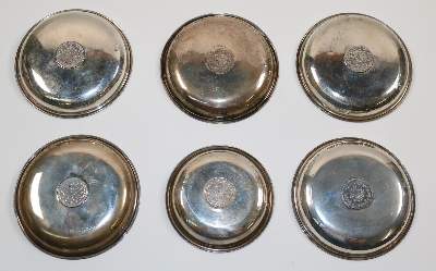 Bild Nr.2: 140-3232 Münzschalen,: (Silber)