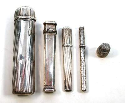 Bild Nr.1: 140-3233 Nähutensilien: (Silber)