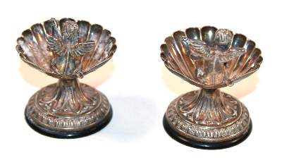 Bild Nr.2: 140-3245 Paar Silbersalieren: (Silber, Salieren)