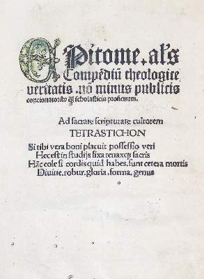 Bild Nr.1: 140-327 Hugo von Straßburg.: (Alte Drucke, Handschriften und Theologie)