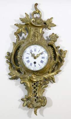 Bild Nr.1: 140-3325 Kartelluhr um 1900: (Uhren, Wanduhren)