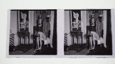 Bild Nr.9: 140-3342 Über: (Erotika - Galantes, Stereobilder)