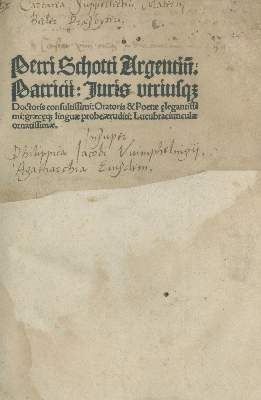 Bild Nr.12: 140-335 Schott,P.: (Inkunabeln)