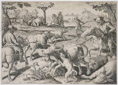 Bild Nr.1: 140-3432 Stradanus,J.: (Varia, Jagd)