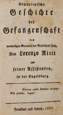 Bild Nr.1: 140-344 Unparteyische Geschichte: (Jesuiten)