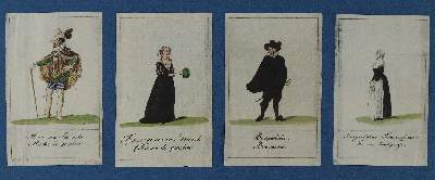 Bild Nr.41: 140-3454 Konvolut: (Varia, Mode und Trachten)