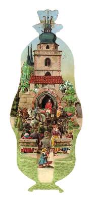 Bild Nr.1: 140-3460 Klapp- und Ziehkarten: (Varia, Papierantiquitäten, Luxuspapier)