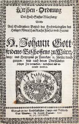 Bild Nr.1: 140-348 Johann Gottfried II.: (Alte Drucke, Handschriften und Theologie)