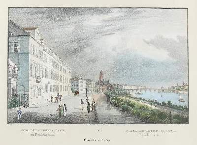 Bild Nr.1: 140-3559 Quai am Untermainthor.: (Deutschland, Main)