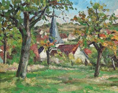 Bild Nr.1: 140-3614 Weissach u. Flacht.: (Deutschland)