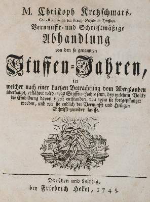Bild Nr.1: 140-386 Kretzschmar,C.: (Alte Drucke, Handschriften und Theologie)