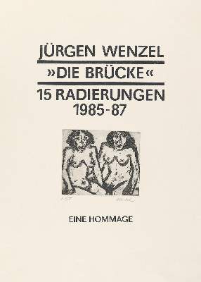 Bild Nr.3: 140-3861 Wenzel,J.: (Künstlergraphik, Brücke)