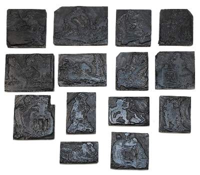 Bild Nr.1: 140-3950 Busch, Wilhelm.: (Künstlergraphik, Druckstöcke)