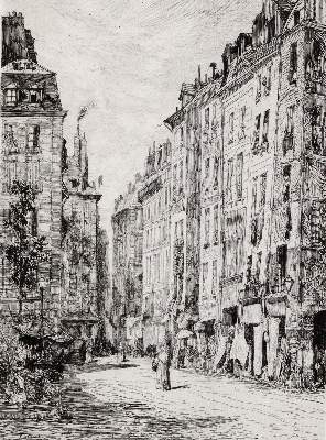 Bild Nr.2: 140-4014 Französiche Künstlergraphik.: (Künstlergraphik)