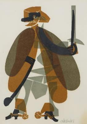 Bild Nr.4: 140-4048 Konvolut: (Künstlergraphik, Grieshaber)