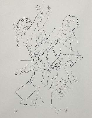 Bild Nr.2: 140-4054 Grosz, George: (Künstlergraphik)