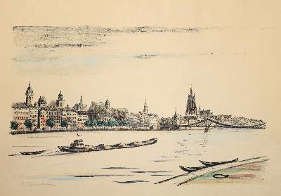Bild Nr.1: 140-4082 Hengstenberg, Rudolf: (Künstlergraphik)