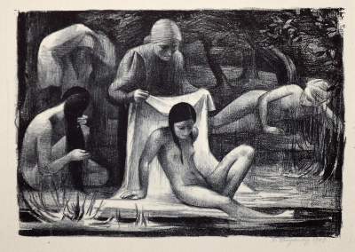 Bild Nr.2: 140-4082 Hengstenberg, Rudolf: (Künstlergraphik)
